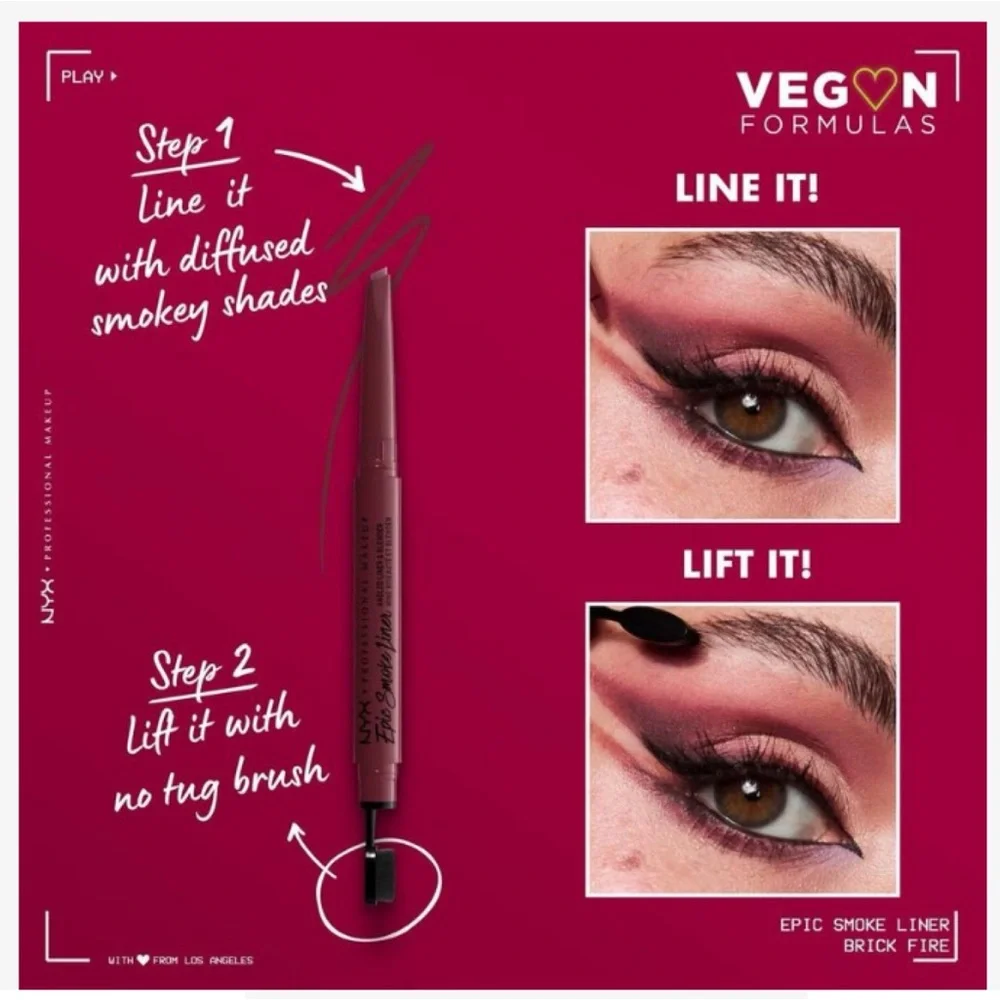 NYX Epic Smoke Liner in White Smoke